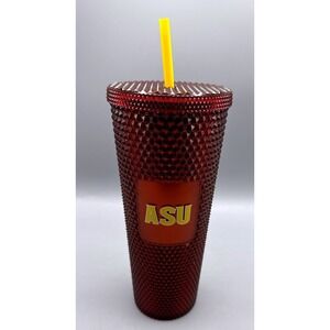Starbucks Arizona State University ASU Venti Studded Tumbler Maroon 24oz 2022